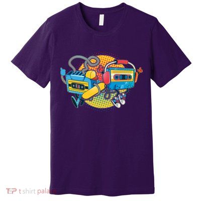 Cool Retro Tapes Premium T-Shirt
