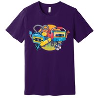 Cool Retro Tapes Premium T-Shirt