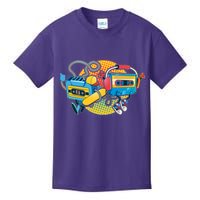 Cool Retro Tapes Kids T-Shirt