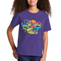 Cool Retro Tapes Kids T-Shirt