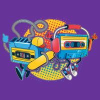 Cool Retro Tapes Kids T-Shirt