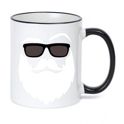 Cool Santa Clause 11oz Black Color Changing Mug