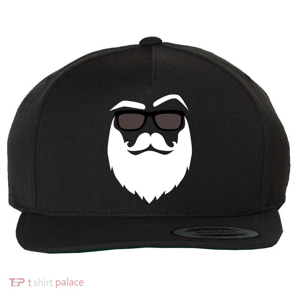 Cool Santa Clause Wool Snapback Cap