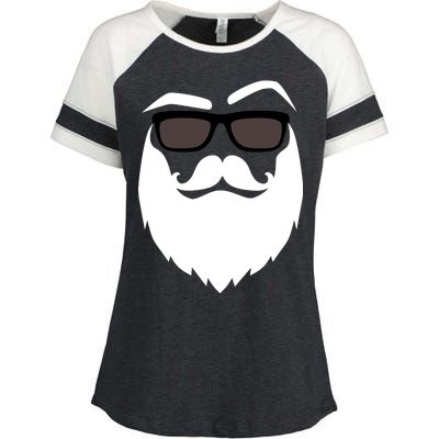 Cool Santa Clause Enza Ladies Jersey Colorblock Tee