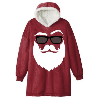 Cool Santa Clause Hooded Wearable Blanket