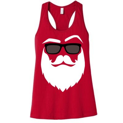 Cool Santa Clause Women's Racerback Tank