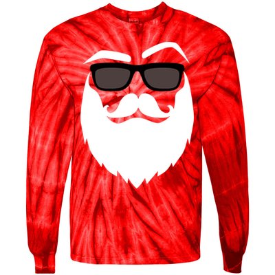 Cool Santa Clause Tie-Dye Long Sleeve Shirt