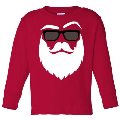 Cool Santa Clause Toddler Long Sleeve Shirt