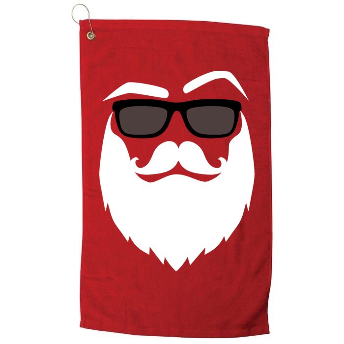 Cool Santa Clause Golf Towel