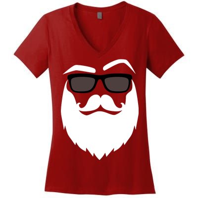 Cool Santa Clause Women's V-Neck T-Shirt