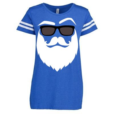 Cool Santa Clause Enza Ladies Jersey Football T-Shirt