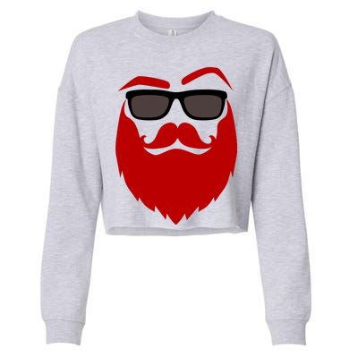 Cool Santa Clause Cropped Pullover Crew