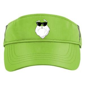 Cool Santa Face Adult Drive Performance Visor