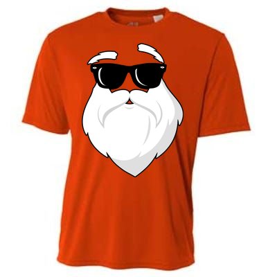 Cool Santa Face Cooling Performance Crew T-Shirt