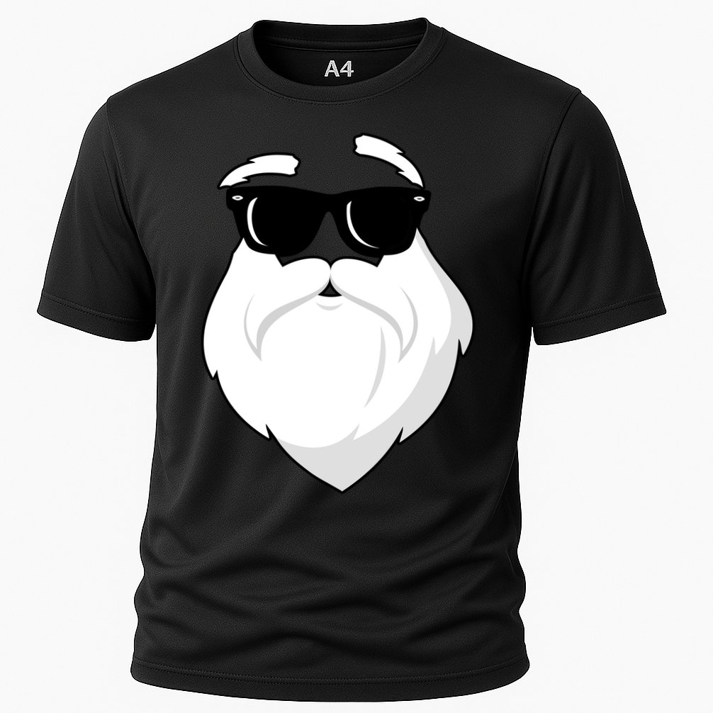 Cool Santa Face Cooling Performance Crew T-Shirt