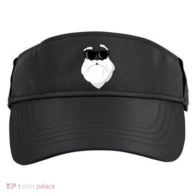 Cool Santa Face Adult Drive Performance Visor