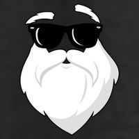 Cool Santa Face Adult Drive Performance Visor