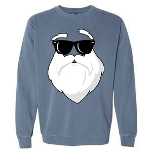 Cool Santa Face Garment-Dyed Sweatshirt