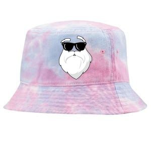 Cool Santa Face Tie-Dyed Bucket Hat