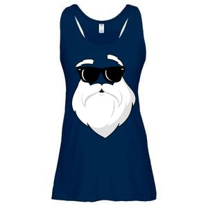 Cool Santa Face Ladies Essential Flowy Tank