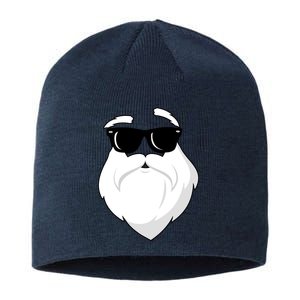 Cool Santa Face Sustainable Beanie