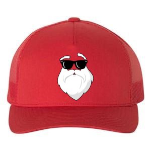 Cool Santa Face Yupoong Adult 5-Panel Trucker Hat