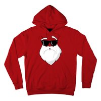 Cool Santa Face Hoodie