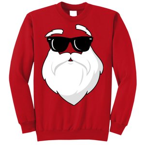 Cool Santa Face Sweatshirt