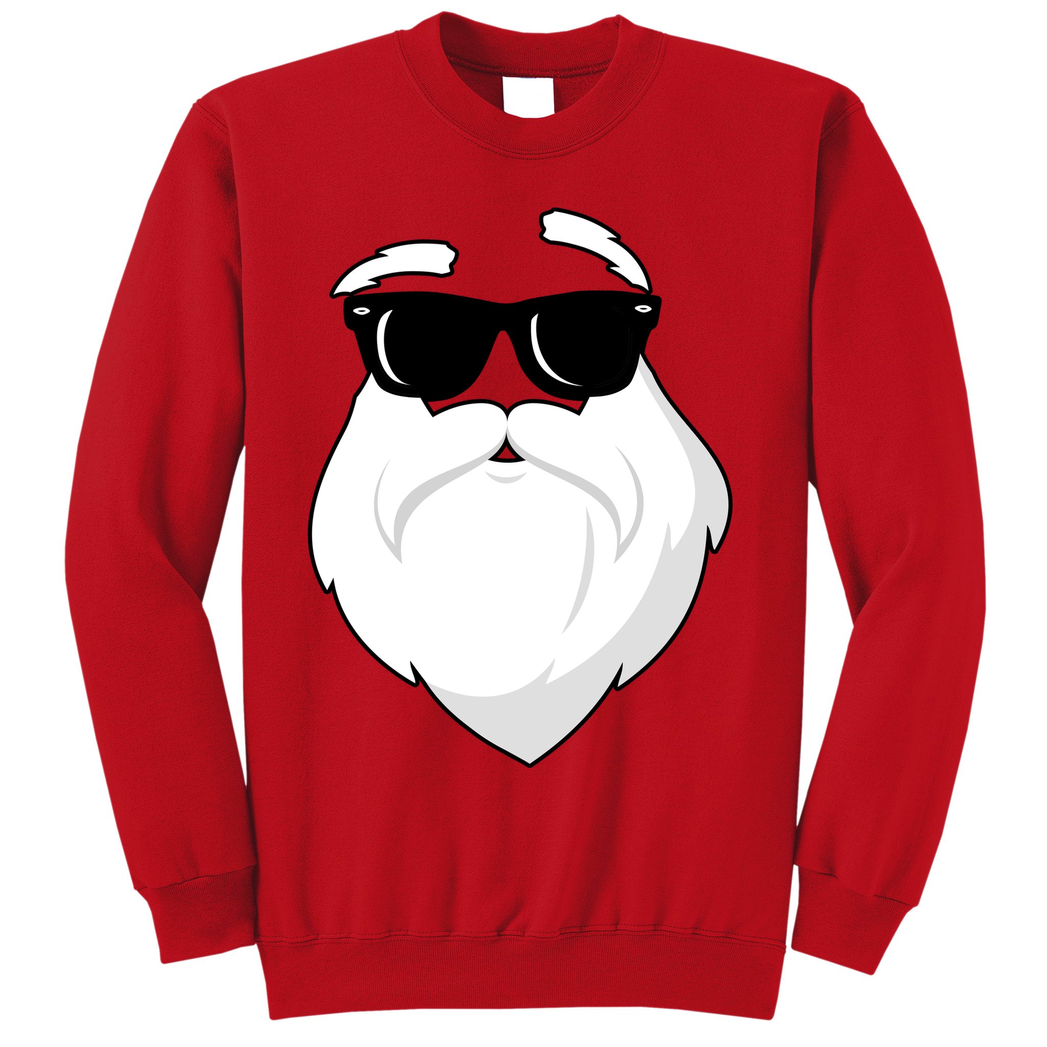 Cool Santa Face Sweatshirt