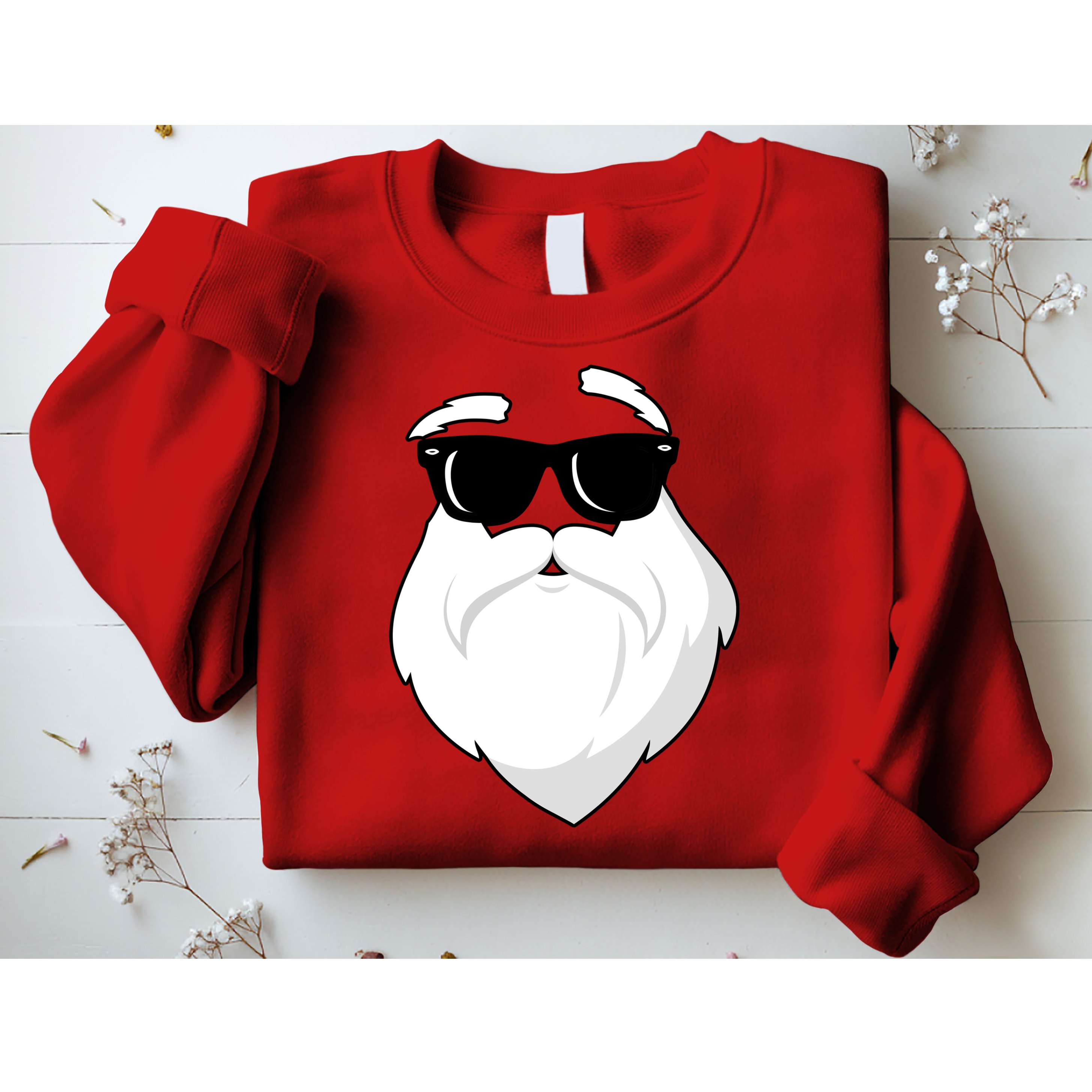 Cool Santa Face Sweatshirt