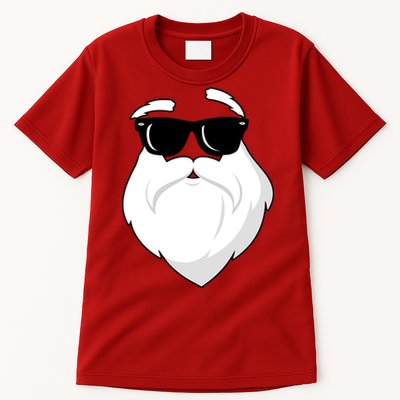 Cool Santa Face Tall T-Shirt