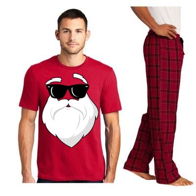 Cool Santa Face Pajama Set