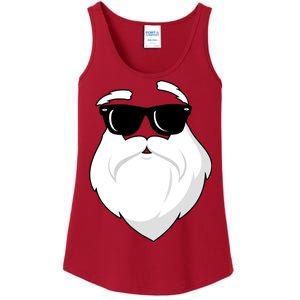 Cool Santa Face Ladies Essential Tank