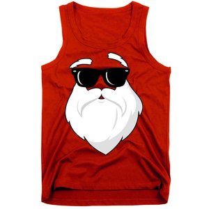 Cool Santa Face Tank Top