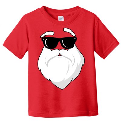 Cool Santa Face Toddler T-Shirt