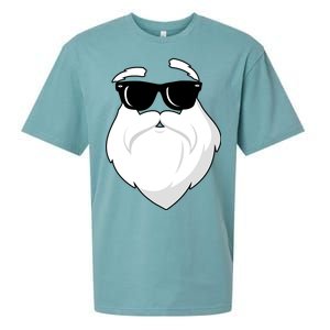 Cool Santa Face Sueded Cloud Jersey T-Shirt