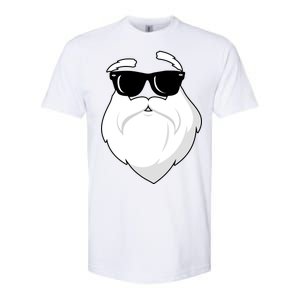 Cool Santa Face Softstyle CVC T-Shirt