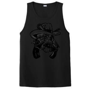 Cool Skull Guns Crossbones PosiCharge Competitor Tank