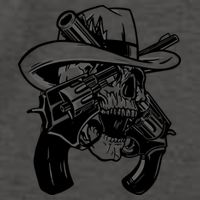 Cool Skull Guns Crossbones Vector Backpack