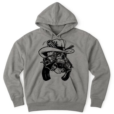 Cool Skull Guns Crossbones Hoodie
