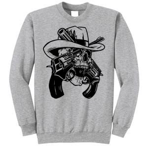 Cool Skull Guns Crossbones Sweatshirt