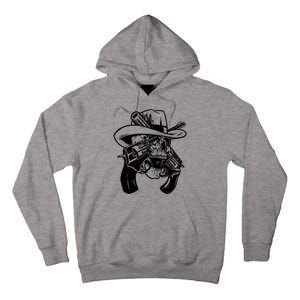 Cool Skull Guns Crossbones Tall Hoodie