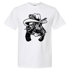 Cool Skull Guns Crossbones Garment-Dyed Heavyweight T-Shirt