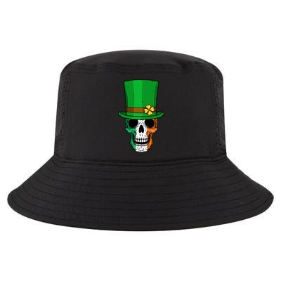 Cool St. Patricks Day Irish Skull Cool Comfort Performance Bucket Hat