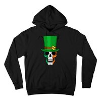 Cool St. Patricks Day Irish Skull Hoodie