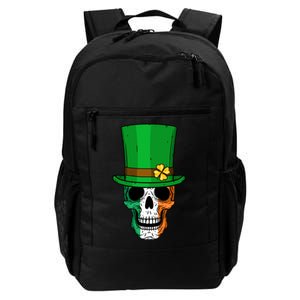 Cool St. Patricks Day Irish Skull Daily Commute Backpack