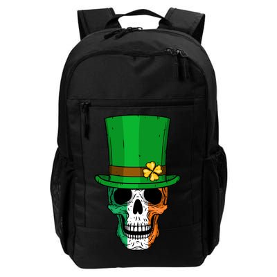 Cool St. Patricks Day Irish Skull Daily Commute Backpack