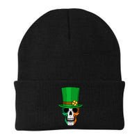 Cool St. Patricks Day Irish Skull Beanie