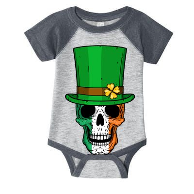 Cool St. Patricks Day Irish Skull Infant Baby Jersey Bodysuit