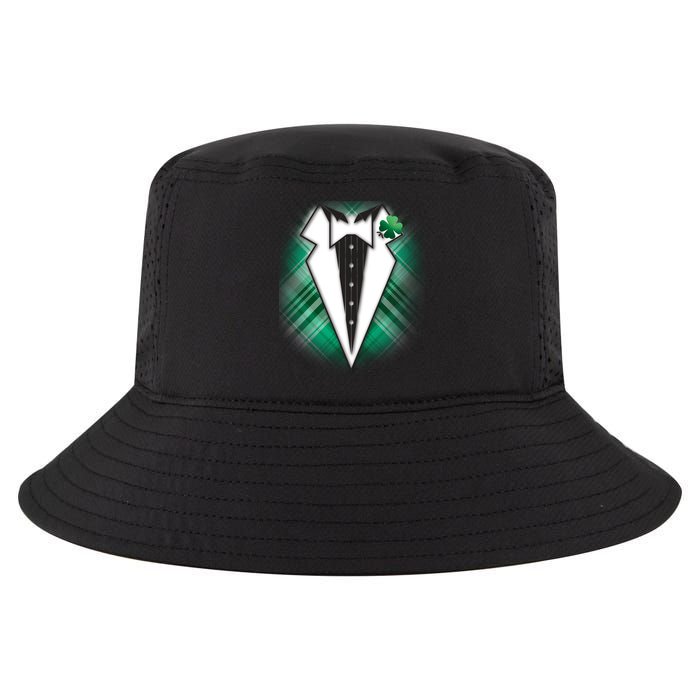 Cool St. Patrick's Day Tuxedo Irish Tux Cool Comfort Performance Bucket Hat
